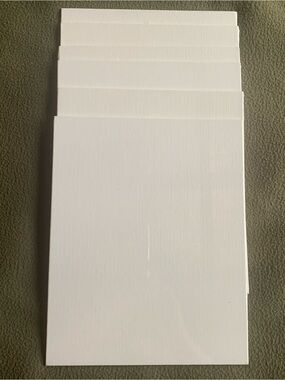 New Art Alternatives 100% cotton Canvas Panels. 8” x 10”. Set of 6.